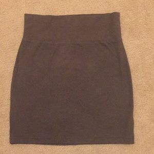 F21 Brown Skirt